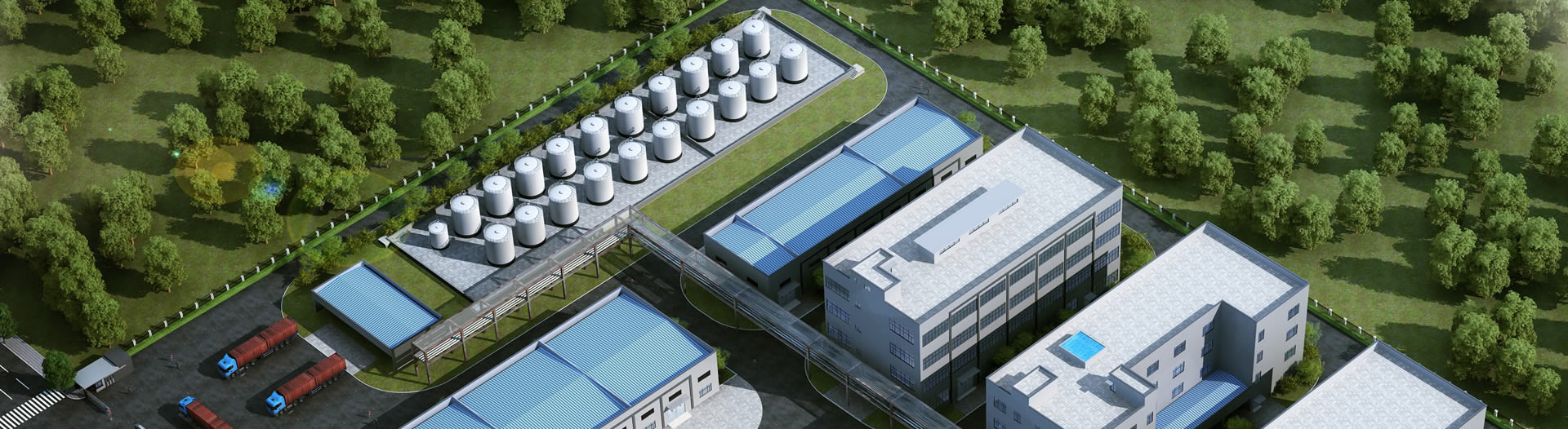 华轩涂料生产基地与研发中心